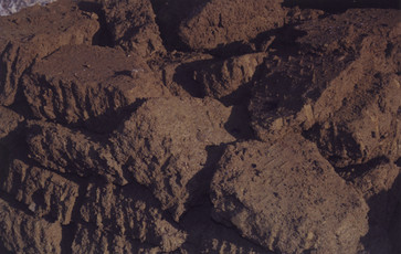 siena earth loaf from the Ardennes production ocre france ardennes